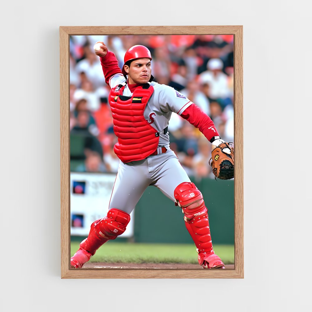 Poster Ivan monticule – affiche Baseball (vue 4)
